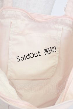 画像5: Fi.n.t / ノベルティフリルハンドルトートバッグ  ピンク T-26-02-25-005-CA-BG-OW-ZTK038