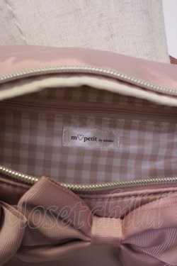 画像4: m petit by misako / リボン付きボディバッグ  ピンク T-26-02-25-001-LO-BG-OW-ZT