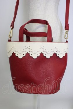 画像2: m petit by misako / TT*AMハイショクSC  赤Ｘ白 T-26-02-25-008-LO-BG-SA-ZT