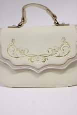 画像2: Elegant Simple Bronzing / Printed Envelopeバッグ  アイボリー T-26-02-25-010-PU-BG-SA-ZTK038 (2)