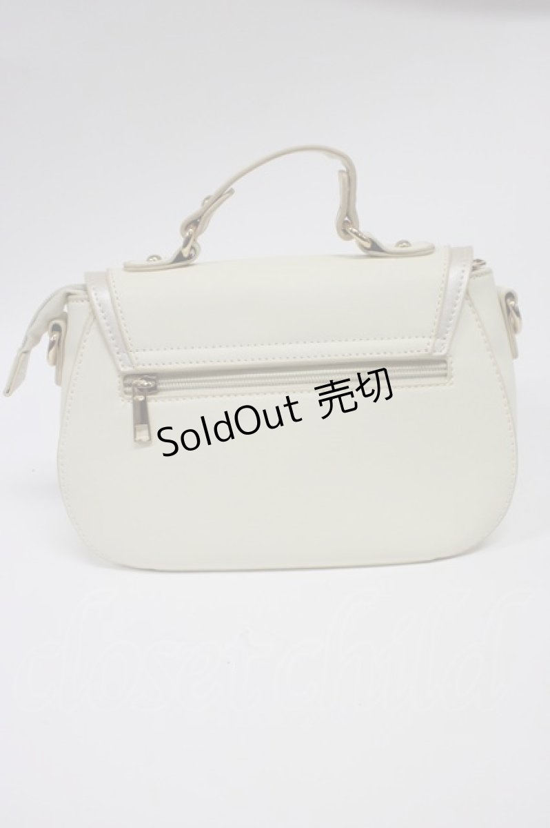 画像3: Elegant Simple Bronzing / Printed Envelopeバッグ  アイボリー T-26-02-25-010-PU-BG-SA-ZTK038 (3)