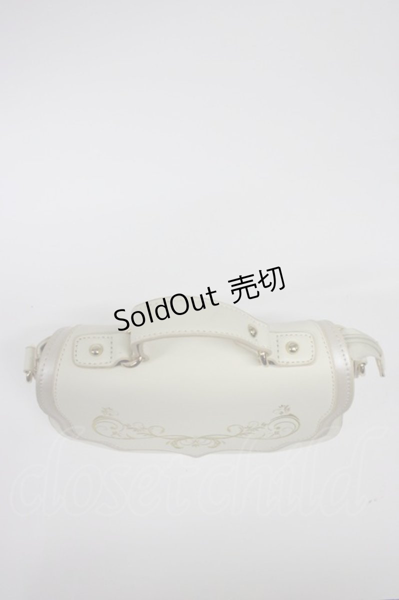 画像5: Elegant Simple Bronzing / Printed Envelopeバッグ  アイボリー T-26-02-25-010-PU-BG-SA-ZTK038 (5)
