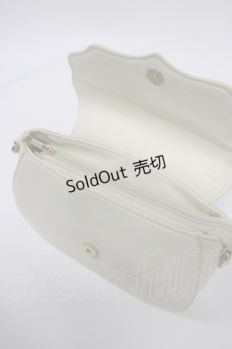 画像7: Elegant Simple Bronzing / Printed Envelopeバッグ  アイボリー T-26-02-25-010-PU-BG-SA-ZTK038 (7)