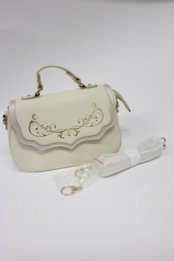 画像9: Elegant Simple Bronzing / Printed Envelopeバッグ  アイボリー T-26-02-25-010-PU-BG-SA-ZT