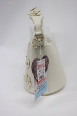 画像3: Hudson Honey / TT*makiフラワーバケツバッグ  濃白 T-26-02-25-011-PU-BG-SA-ZTK040 (3)