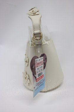 画像3: Hudson Honey / TT*makiフラワーバケツバッグ  濃白 T-26-02-25-011-PU-BG-SA-ZT