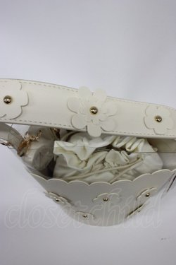 画像5: Hudson Honey / TT*makiフラワーバケツバッグ  濃白 T-26-02-25-011-PU-BG-SA-ZT