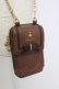 画像2: m petit by misako / NINA′Sスマホショルダーバッグ  ブラウン T-26-02-25-014-LO-BG-OW-ZT (2)