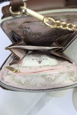 画像8: m petit by misako / NINA′Sスマホショルダーバッグ  ブラウン T-26-02-25-014-LO-BG-OW-ZT