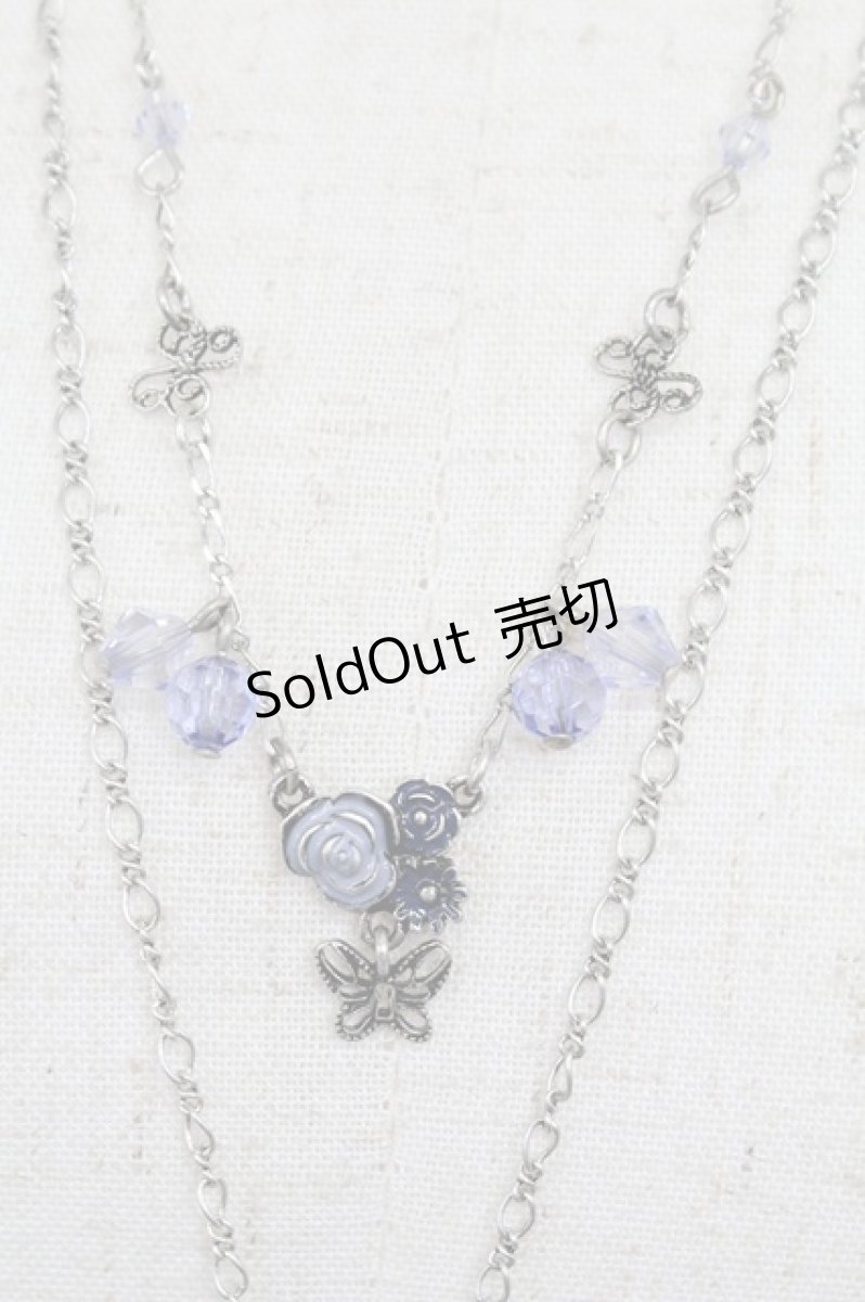 画像4: axes femme / フラワーウサギネックレス  シルバー T-26-02-26-026-AX-AC-SA-ZT635-F001 (4)