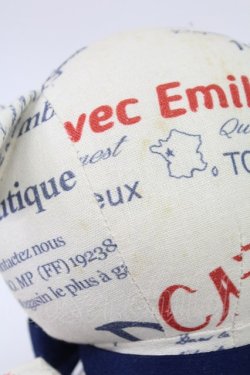 画像8: F i.n.t / テディベア  ブルー×レッド T-26-02-26-002-CA-ZA-SA-ZT