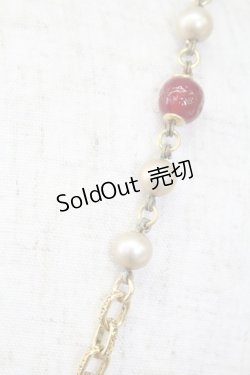 画像8: PINK HOUSE / ビーズ使いロザリオネックレス  ゴールド T-26-02-26-027-LO-AC-OW-ZT