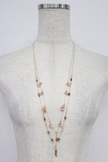 画像2: axes femme / フェミニン2連ネックレス  アワピンク T-26-02-26-029-AX-AC-SA-ZT635-F001 (2)