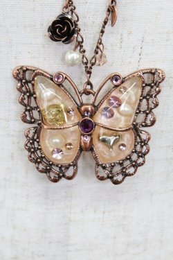 画像3: axes femme / 蝶ワントップネックレス  ブロンズ T-26-02-26-030-AX-AC-SA-ZT