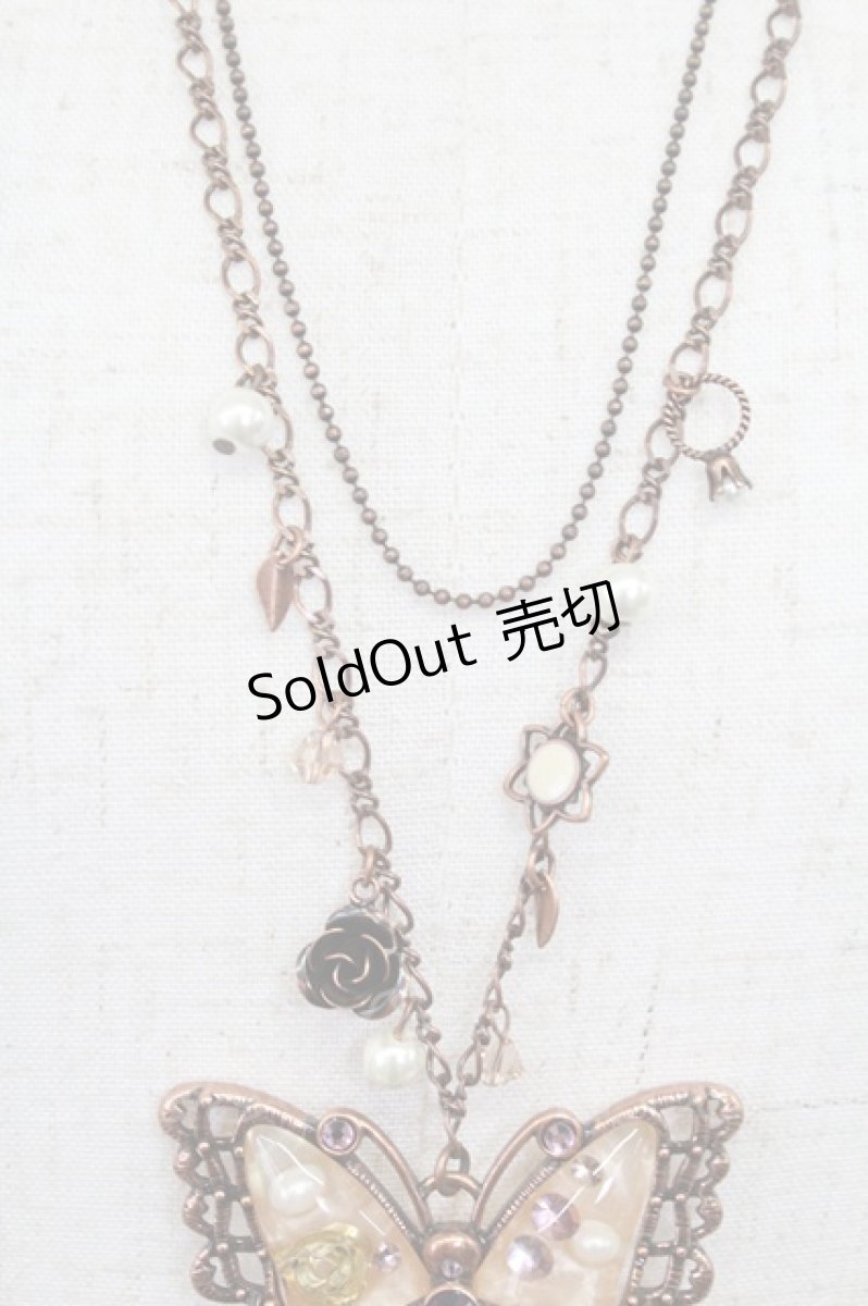 画像4: axes femme / 蝶ワントップネックレス  ブロンズ T-26-02-26-030-AX-AC-SA-ZT635-F001 (4)