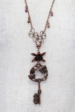 画像2: axes femme / ガーデン鍵ネックレス  ブロンズ T-26-02-26-031-AX-AC-SA-ZT