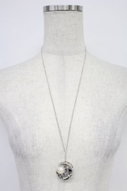 画像2: axes femme / ムーンＸアニマルネックレス  シルバー T-26-02-26-032-AX-AC-SA-ZT