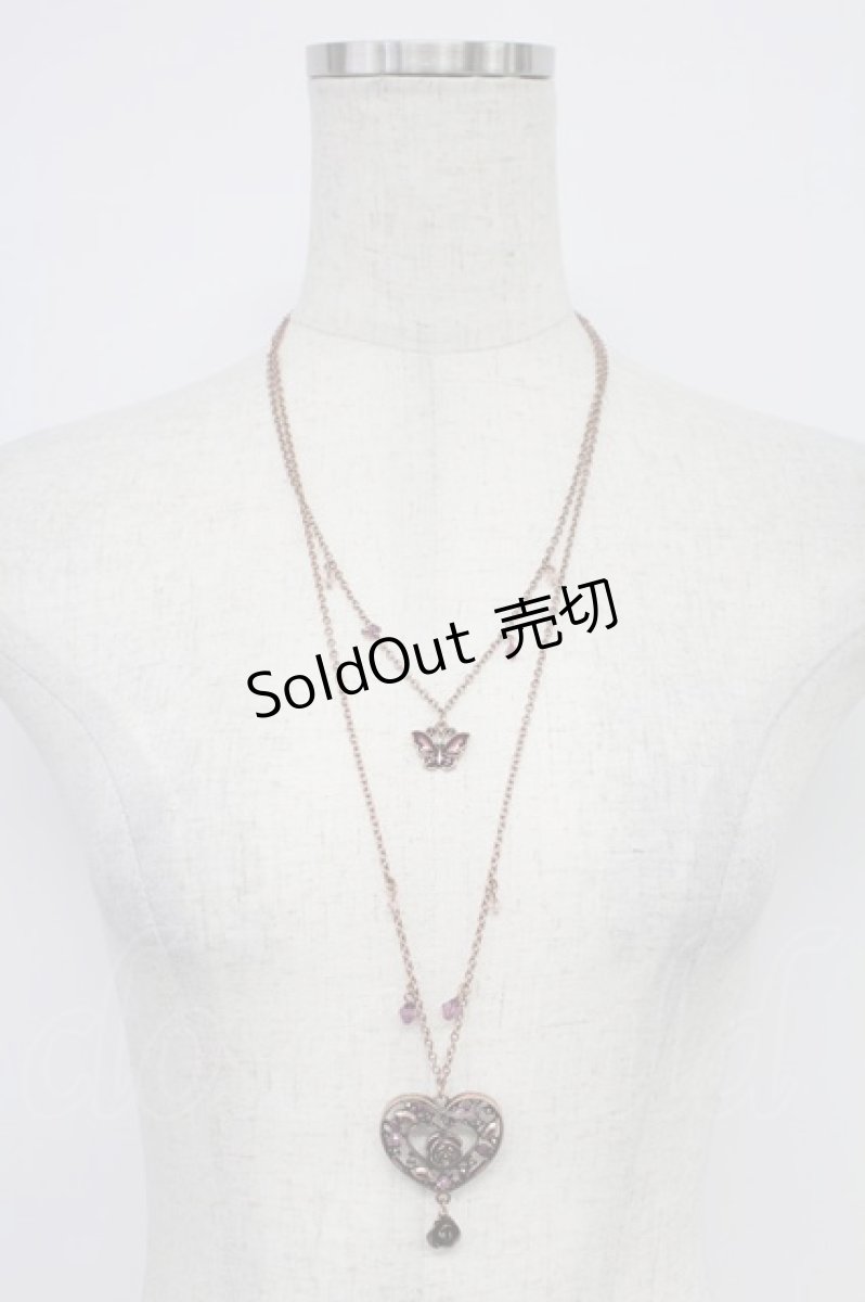 画像2: axes femme / アンティークハートネックレス  ブロンズ T-26-02-26-033-AX-AC-SA-ZT635-F001 (2)