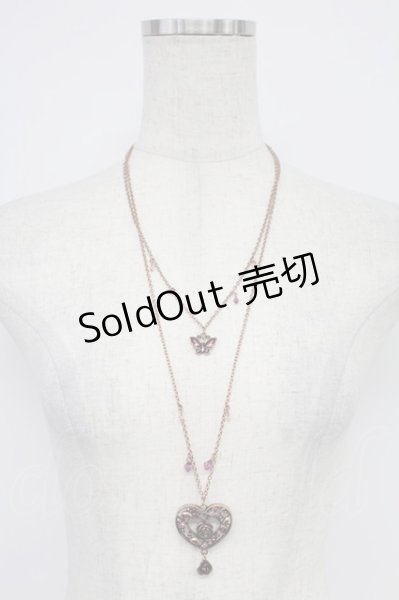 axes femme / アンティークハートネックレス ブロンズ T-26-02-26-033