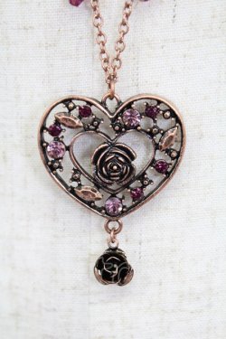 画像3: axes femme / アンティークハートネックレス  ブロンズ T-26-02-26-033-AX-AC-SA-ZT