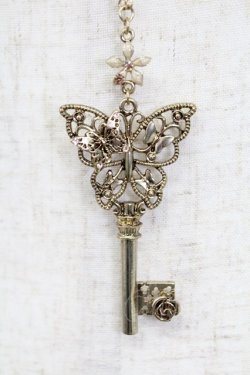 画像2: axes femme / ガーデン鍵ネックレス  ゴールド T-26-02-26-034-AX-AC-SA-ZT