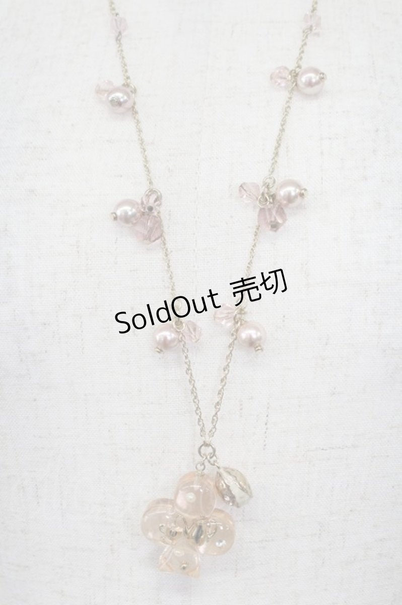 画像1: axes femme / ティータイムネックレス  アワピンク T-26-02-26-036-AX-AC-SA-ZT635-F001 (1)