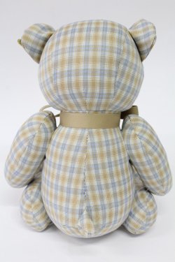 画像2: F i.n.t / テディベア  ブルー×ベージュ T-26-02-26-004-CA-ZA-SA-ZT