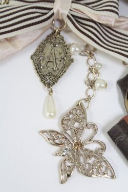 画像3: axes femme / リボン付バッグチャーム  ゴールド T-26-02-26-041-AX-ZA-SA-ZT