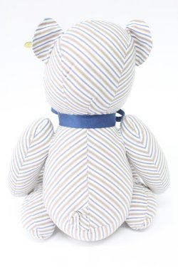 画像2: F i.n.t / テディベア  ブルー×ベージュ T-26-02-26-001-CA-ZA-SA-ZT