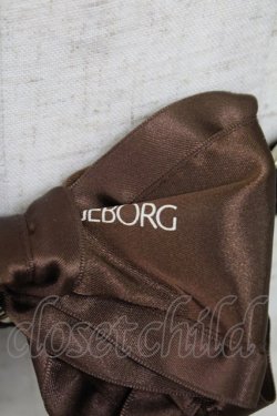 画像2: INGEBORG / サテンリボンチェーンベルト  ブラウン T-26-02-26-020-LO-ZA-OW-ZT