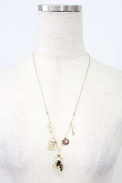 画像2: axes femme / ロマンスラビットネックレス  クロ T-26-02-26-023-AX-AC-SA-ZT