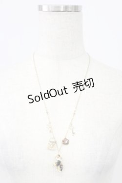 画像2: axes femme / ロマンスラビットネックレス  クロ T-26-02-26-023-AX-AC-SA-ZT445-F008