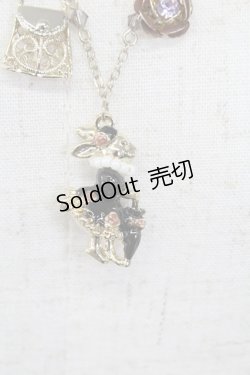 画像3: axes femme / ロマンスラビットネックレス  クロ T-26-02-26-023-AX-AC-SA-ZT445-F008