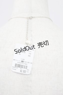 画像6: axes femme / ロマンスラビットネックレス  クロ T-26-02-26-023-AX-AC-SA-ZT445-F008