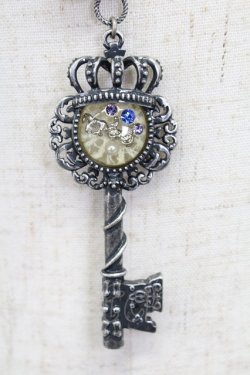 画像3: axes femme / 鍵&馬車ネックレス  シルバー T-26-02-26-025-AX-AC-SA-ZT