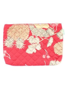 画像1: PINK HOUSE / フルーツポーチ  赤 T-26-02-27-025-LO-ZA-SA-ZT