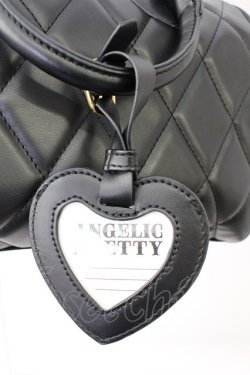 画像6: Angelic Pretty / おでかけキルティングボストンバッグ  黒 T-26-02-27-002-AP-BG-SA-ZT