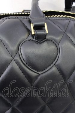 画像7: Angelic Pretty / おでかけキルティングボストンバッグ  黒 T-26-02-27-002-AP-BG-SA-ZT