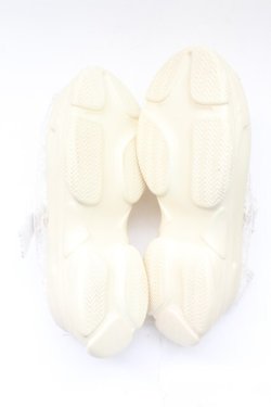 画像4: Fi.n.t / レース使いスニーカーサンダル 約24.5CM(内側採寸) 白 T-26-02-27-030-CA-SH-SA-ZT