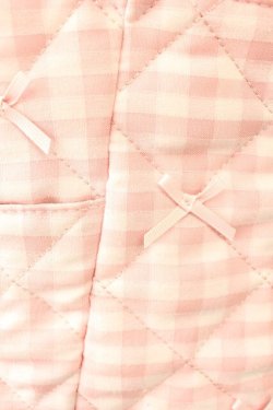 画像5: m petit by misako / AMリボンキルトCHECKバッグ  ピンク T-26-02-27-003-LO-BG-SA-ZT