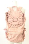 m petit by misako / TT AM リボンフラップ リュックサック  ピンク T-26-02-27-005-LO-BG-SA-ZT