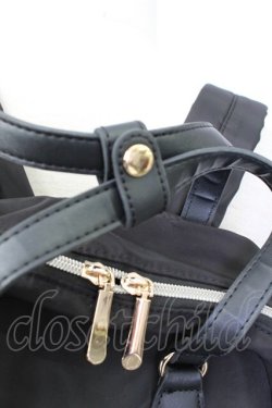 画像3: m petit by misako / フリルリュック  黒 T-26-02-27-006-LO-BG-SA-ZT