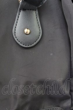 画像8: m petit by misako / フリルリュック  黒 T-26-02-27-006-LO-BG-SA-ZT