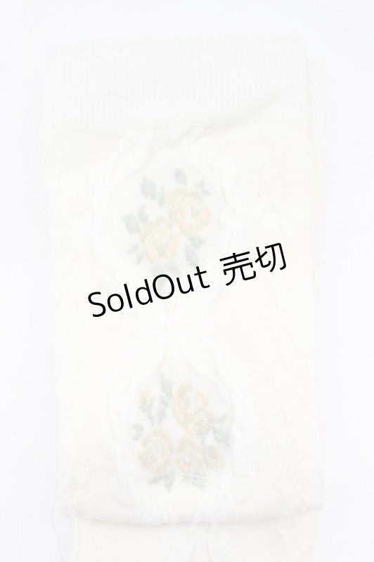 画像3: m petit by misako / ECAMOVKバラレースソックス   T-26-02-27-009-LO-ZA-SA-ZT635 (3)