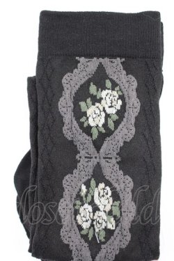 画像3: m petit by misako / ECAMOVKバラレースソックス   T-26-02-27-011-LO-ZA-SA-ZT