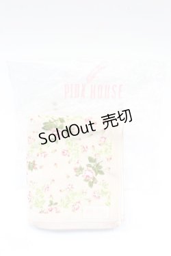 画像4: PINK HOUSE / オールドローズプリントタオル  アイボリー T-26-02-27-012-LO-ZA-SA-ZT