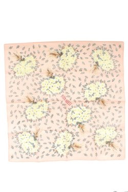 画像1: PINK HOUSE / ブーケプリントハンカチ  ピンク T-26-02-27-013-LO-ZA-SA-ZT