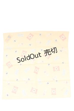 画像1: PINK HOUSE / ワッペン柄スカーフ  アイボリー T-26-02-27-014-LO-ZA-SA-ZT