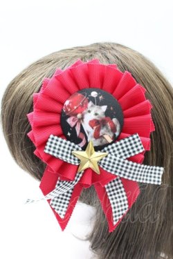 画像2: Royal Princess Alice / CATギンガムリボンロゼット  赤 T-26-02-27-019-LO-ZA-SA-ZT