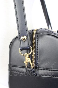 画像4: Angelic Pretty / おでかけキルティングボストンバッグ  黒 T-26-02-27-002-AP-BG-SA-ZT